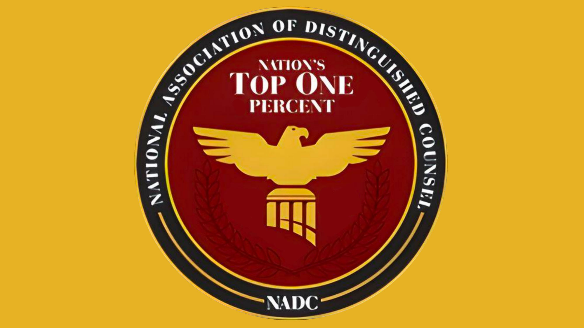 National Association of Distinguished Counsel badge