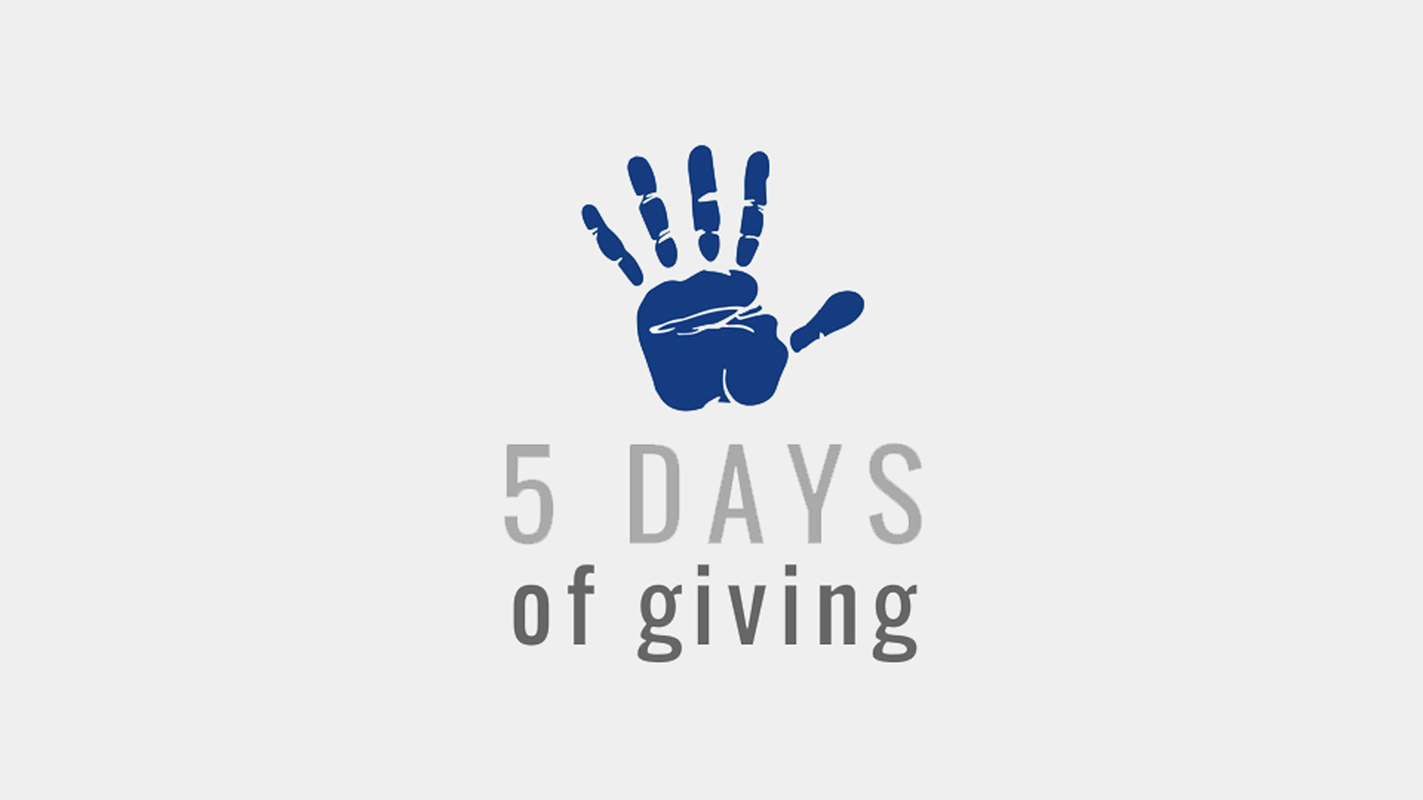 5 Days Of Giving badge