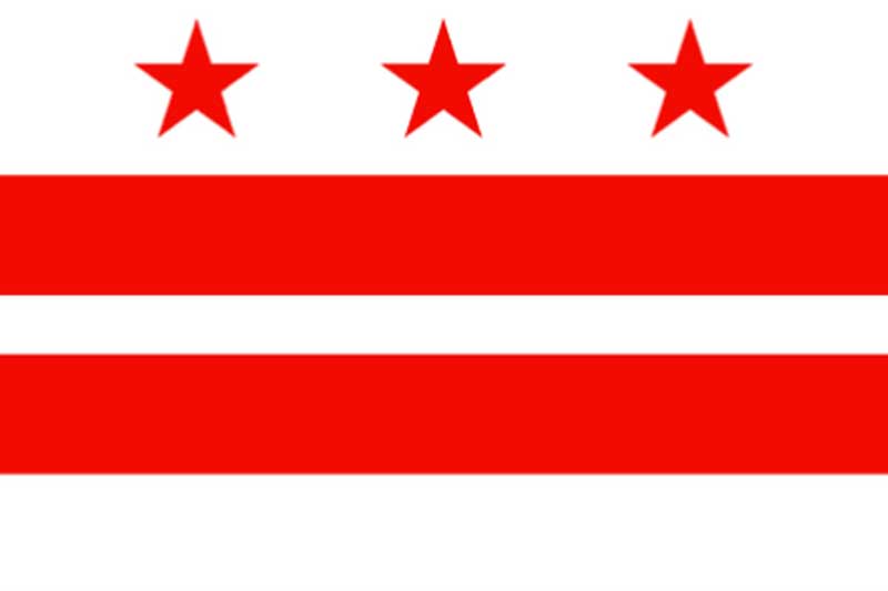 Washington DC flag